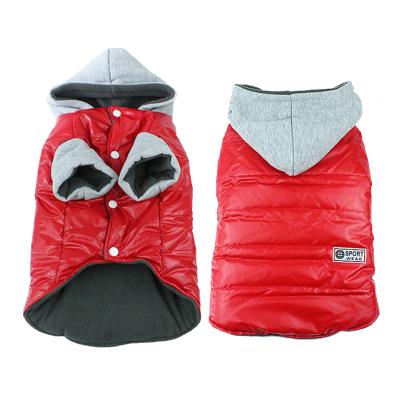 China Gougelila New Cotton Viable Border Small and Medium Dog Clothes Warm, Bright, Waterproof and Easy-to-Clean for sale