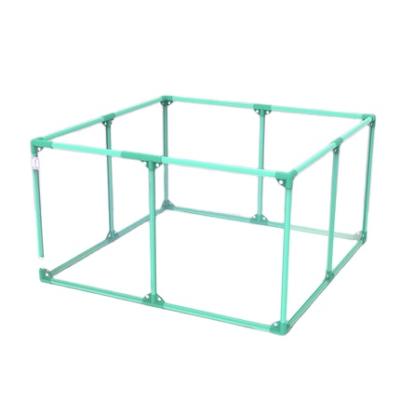 China Breathable Pen 4 Panel Dog Puppy Pen Transparent Acrylic Fence Pen Indoor Dog Play Pen for sale