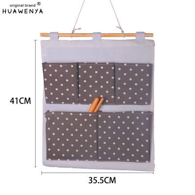 China Viable Wall Mounted 7 Bag Storage Bag Over Door Hanging Storage Wall Cabinet Storage Bag Organizer for sale