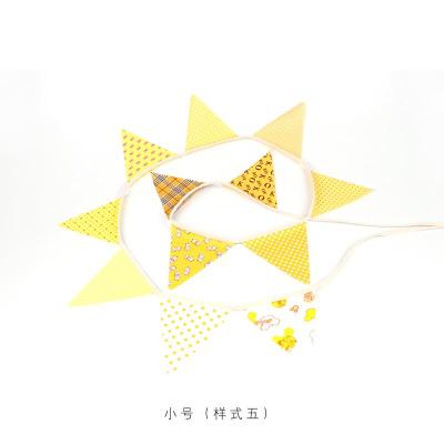 China Pennant Bunting Christmas Party Minimalist Colorful Decoration Tent Game Flag for sale