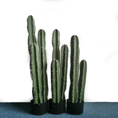 China Wholesale Cacti Plant Large Cacti Home Decor Artificial Indoor Plastic Cacti Plants for sale