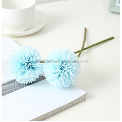 China Beautiful Colorful Simple Ball Chrysanthemum Chrysanthemum Onion Ball Home Living Room Dandelion Gerbera for sale