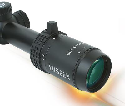 China Hunting Sports Yubeen Sniper Hunting Scope Red Tactical Green Illuminated Reticle Sight Square For Riflrs MC1.2-6X20IR for sale