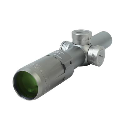 China Hunting Silver Sports Schmidt Bender Riflescope 1.2-6*24IR Long Range Sniper Riflescope For Hunting Air Gun Accessories Rifle Scope for sale