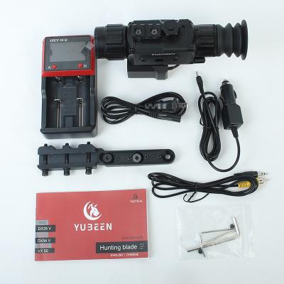 China Sports Yubeen Amazon Hot Selling Hunting In DX35V Stock Lens Imagimg Cheap Thermal Hunting Scope With Night Vision Guns And Weapons Army for sale