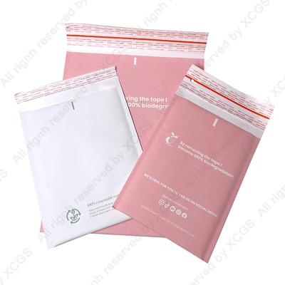 China Shock Resistance Mail Parcel Kraft Bubble Messenger Send Post Shipping Bags Custom Air Padded Paper Mailing Bag for sale