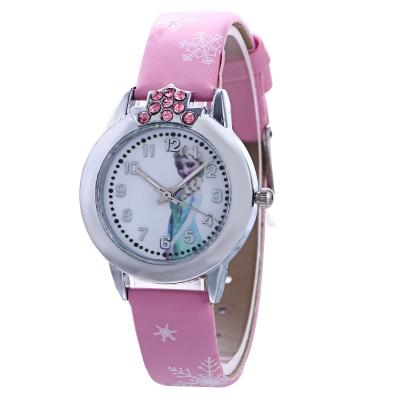 China Simple cartoon fashion women fashion watch student trend digital cartoon leather ladies watch reloj for sale