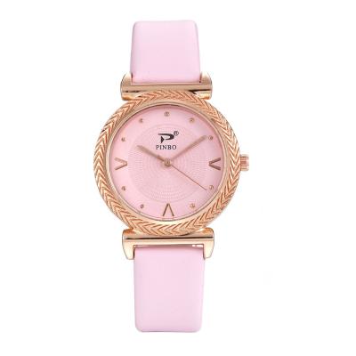 China Casual Women's Watch Personality Dial Quartz Student Watch Leather Reloj New Style Simple Hot Luxury Fashion for sale