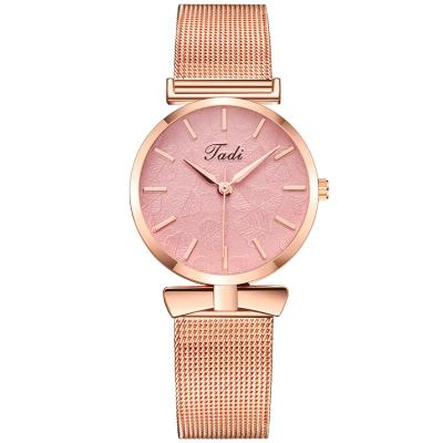 China Simple popular new casual women's watch stock factory direct wholesale female printing watch for sale