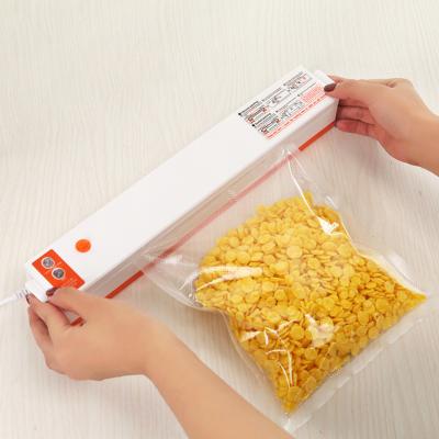 China New Hotel Food Vacuum Sealer Vacuum Food Sealer With Embossed Vacuum Bag for sale