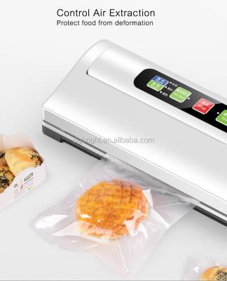 China Hotel Vacuum Sealer Machine with BPA Free Vacuum Bag Kit Vacuum Tube Safety Certified Initiator Packing for Food Preservation and Sous Vide for sale