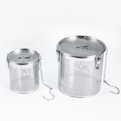 China Viable Perforated Stainless Steel Mesh Filter Drain Sink Strainer For Kitchen for sale