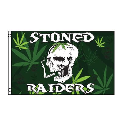 China China Manufacturer Custom Flags 3x5 100D Polyester Weed Lightweight Hot Selling Custom Flags for sale