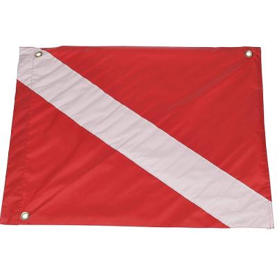 China High Quality Wholesale Boat Hanging Dive Flag Dive Custom Size for sale