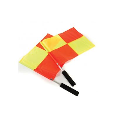 China Cheap High Quality Soccer Flags Linesman Flags Sports Soccer Corner Flying Referee Flags for sale