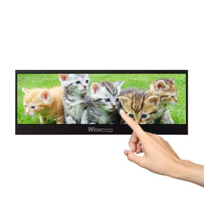 China 14 Inch Portable Type-C IPS 3840*1100 Monitor 4k USB Capacitive Touch Screen Secondary Display 14 Inch Touch Screen Monitor for sale