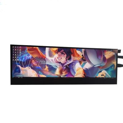 China Type-C USB DIY IPS Screen Raspberry Pi 14 inch 3840X1100 Strip Touch Monitor Gaming Bench Panel Display for sale