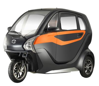 China Unisex EEC Certificated Three Wheel Electric Canopy Tricycle Cabin Mobility Scooter Tricycle T1 for sale