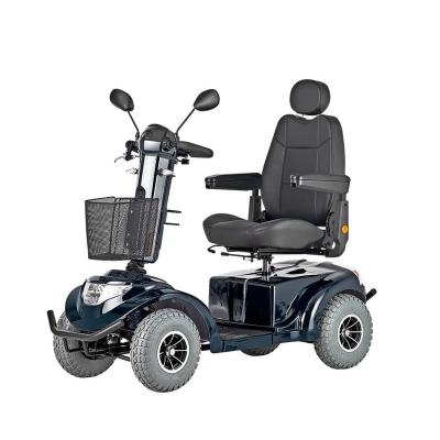 China Led Lights Strong Full Suspension Power 4 Wheels Electric Handicapped Mobility Scooter for sale