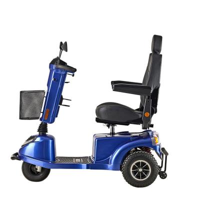 China Fashionable CE Certificate 3 Wheels Captain Seat Full Suspension Electric Handicapped Mobility Scooter for sale