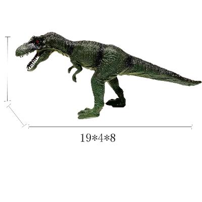 China Most Popular Children's Favorite Rea Full Body Dinosaur Scene Set 8 Styles Realistic Model PVC 28*21*5 for sale