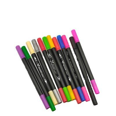 China Acrylic Paint Art Liquid Chalk Marker Pens Watercolor Pen Alcohol Reading Brush for sale