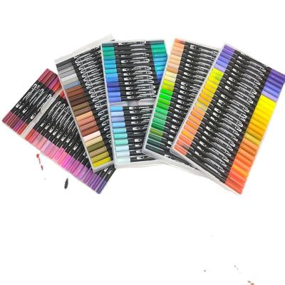 China Posca Modern Acrylic Permanent Color Brush Ball Golf Dry Erase Sweep Fabric Marker for sale