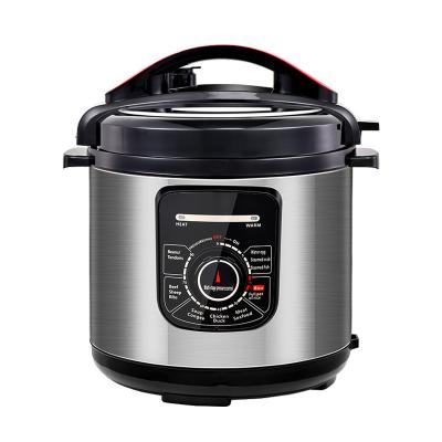 China China Multi-Use 7 Button One Touch In-1 Button Rice Pot 6L Stainless Steel 24 Hour Programmable Electric Pressure Cooker for sale