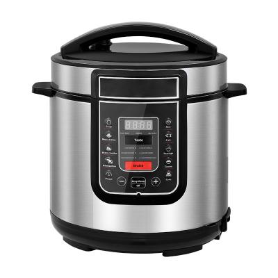 China Large Stainless Steel 10-In-1 Digital 24 Hour Preset High Quality Commercial Multifunctional 10L Electric Pressure Cooker for sale