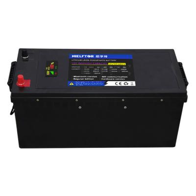 China 24V 100Ah 150AH 200AH Smart BMS Deep Cycle Solar /UPS/RV 25.6v LiFePO4 Lithium Iron Battery Pack 530*237*217mm for sale