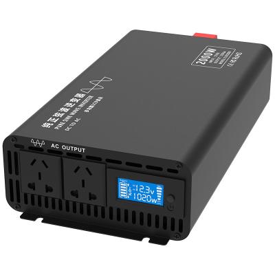 China 1000w 1500w 2000W 12Vdc 24Vdc Pure Sine Wave Full Power Inverter To AC110V 120V 220V 230V Power Inverter 360*173*76mm (L*W*H) for sale