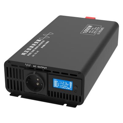 China 1000w Pure Sine Wave Inverter 12V 24V 48V 60V 72V Full Power DC To AC210V 220V 230V Off-Grid Power Inverter 310*173*76mm(L*W*H) for sale