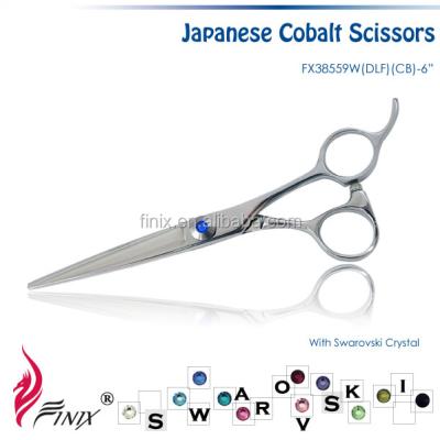 China Japanese salon scissors Cobalt Stee hairdressing scissors for sale