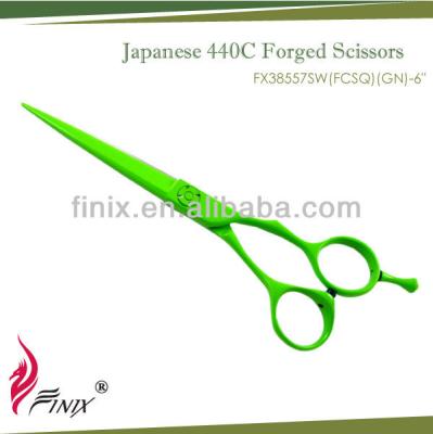 China Professional Japanese Hairdressing Scissors 440C Forged Barber Scissors for sale