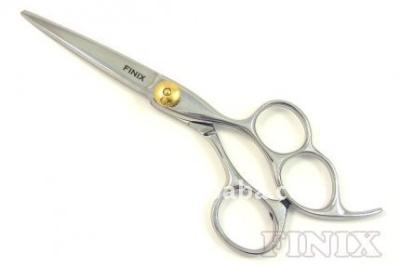 China Hairdressing Scissors Professional Three Finger Hole Hairdressing Scissors for sale