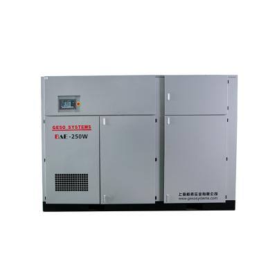 China Factory Supplier Lubricated Industrial Heavy Duty Twin Screw Compression Air Compressor for sale