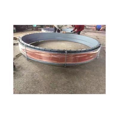 China Circular Nonmetallic Fabric Fiber Pipe Air Compensator Cloth Expansion Joint for sale