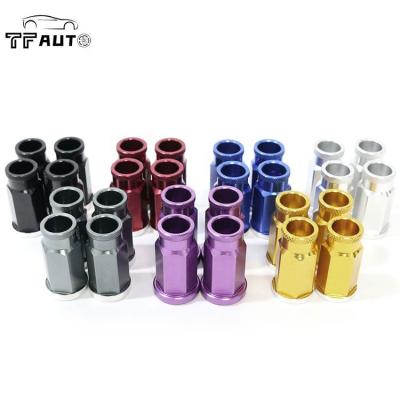 China Car Chrome Automotive Car Wheels Lug Nuts Hub Security Bolts M12x1.5/m12x1.25 Iron M14x1.5 for sale