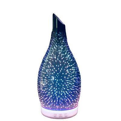 China Custom Glass Hotel 3D Aromatherapy Essential Oil Diffuser 200ml for sale