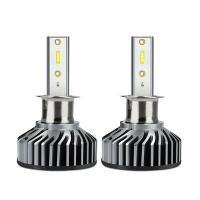 China Automobile Lamp High Power F2 Led Headlight 1860 Chips 36W 8000lm H1 H4 H7 Waterproof Auto Car Led Headlight Bulb for sale