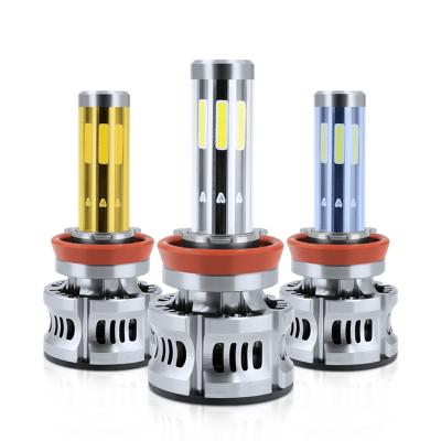 China Super Bright Aluminum N8 60W 60W 12v 24v Car LED Work Light Bulb H4 H7 H11 LED Offroad Car Led Headlight for sale