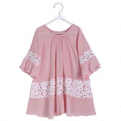 China Breathable Retail Girls Dress Little Girl Tunic Dress For Birthday Party for sale