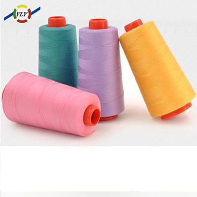 China High tenacity textured polyester yarn gramax spun polyester sewing thread silk ne 40/2 5000meters zu verkaufen