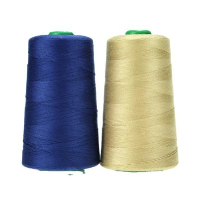 China High Tenacity 40 3 5000m Rayon Sewing Thread 100% Spun Polyester Custom Available for sale