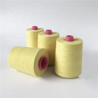 China High Tenacity 30s/3, 20s/3, 40s/3 Aramid Flame Retardant Sewing Thread For Flame Retardant Cloth Indoor Fabric for sale