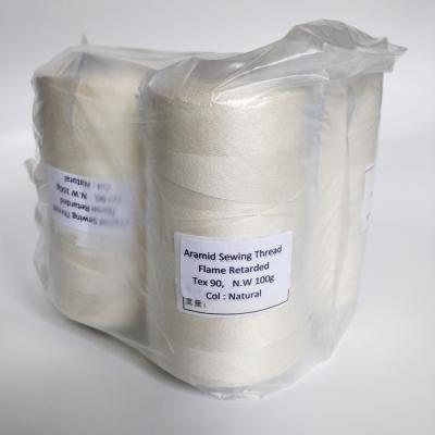 China High Tenacity 40S/2, 40S/3 Flame Retardant Aramid Nomex Flame Retardant Yarn for sale