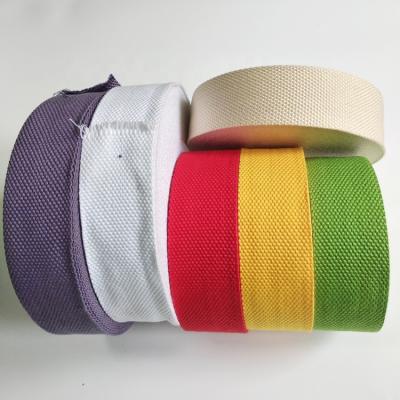 Китай 2 Inch 1.5 Inch 38mm Cotton Webbing Strap Sustainable Cotton Webbing For Bat Handle продается