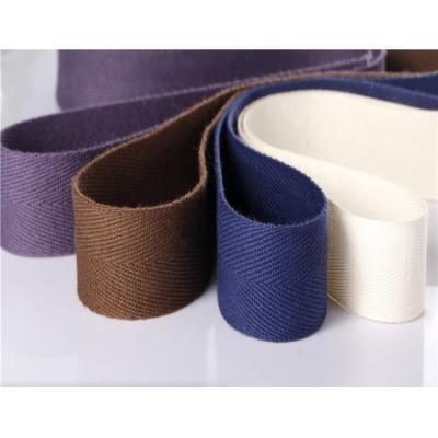 Китай Cotton Viable Webbing Herringbone Tape For Bag Handle продается