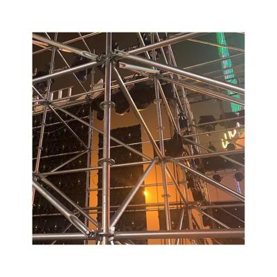 China Layher Quality Industrial Scaffold Steel Frame Brace Reliable Construction Scaffolding for sale