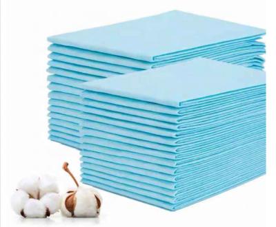 China Wholesale Cheap Disposable Super Adult And Infant Printed Absorbency Under Bed Protective Care Pad for sale